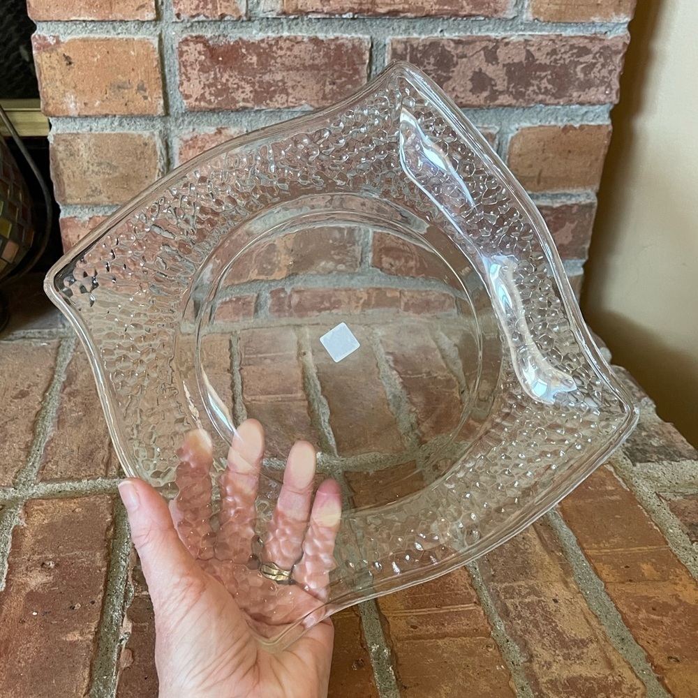 PartyLite Clarity 3 Wick Tray with Box